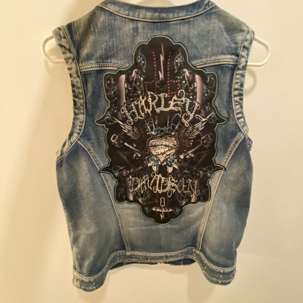 Harley Davidson Denim Vest